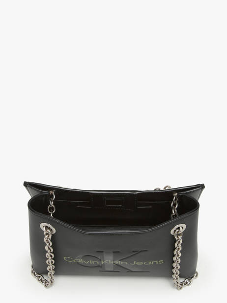 Schoudertas Sculpted Calvin klein jeans Zwart sculpted K607831 ander zicht 3